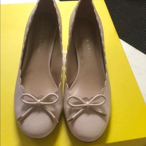 Kelly and Katie baby pink pumps.